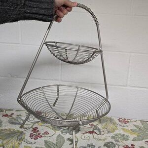 2-Tiered Fruit & Veggie Baskets
